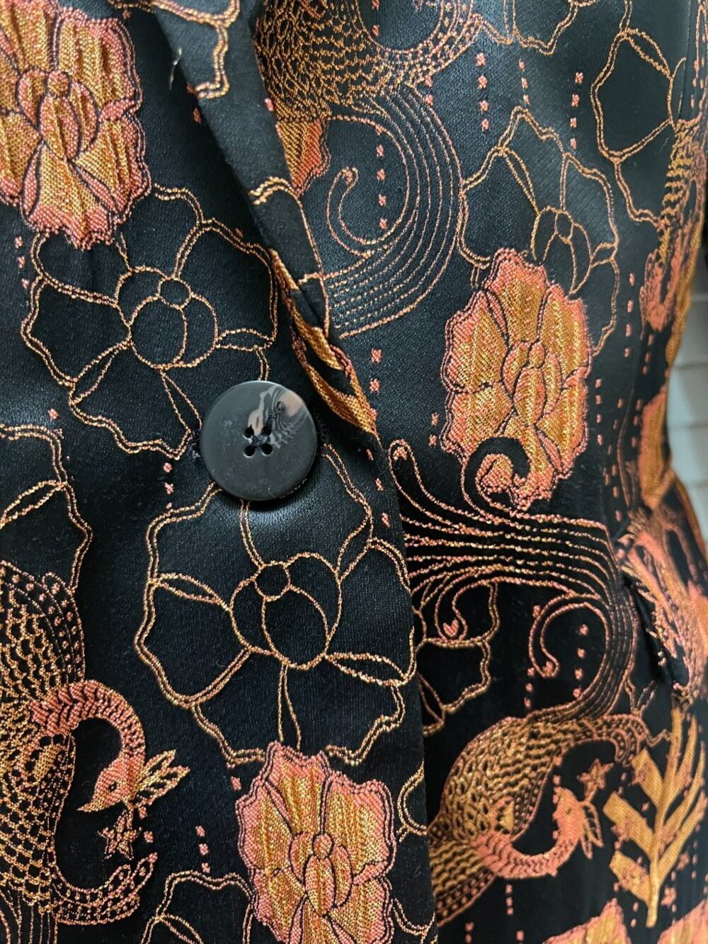 Scotch & Soda Starwatcher Crane Floral Blazer M - Picture 4 of 12